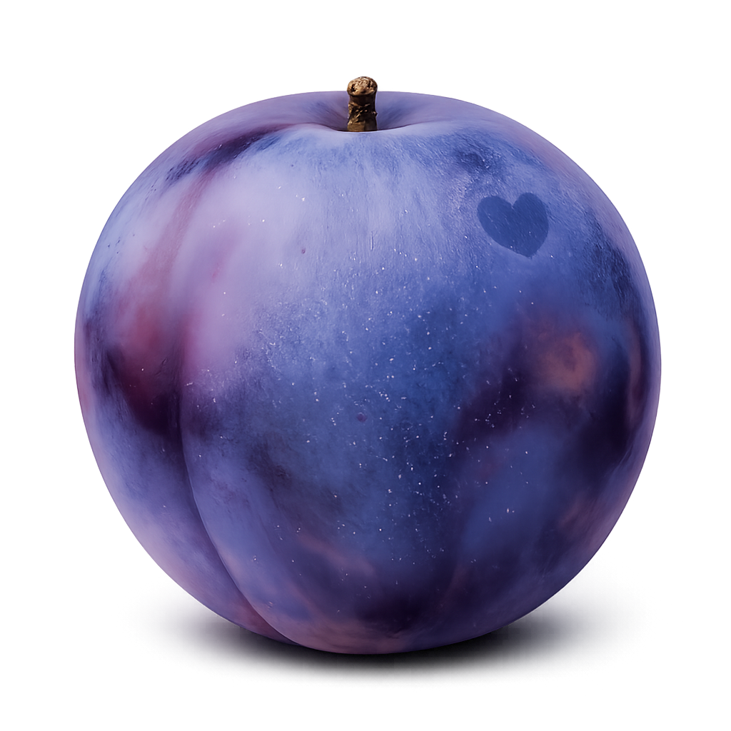 Plum badge
